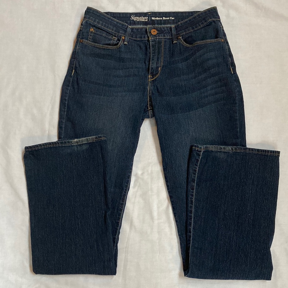 Signature Levi Strauss boot cut jeans